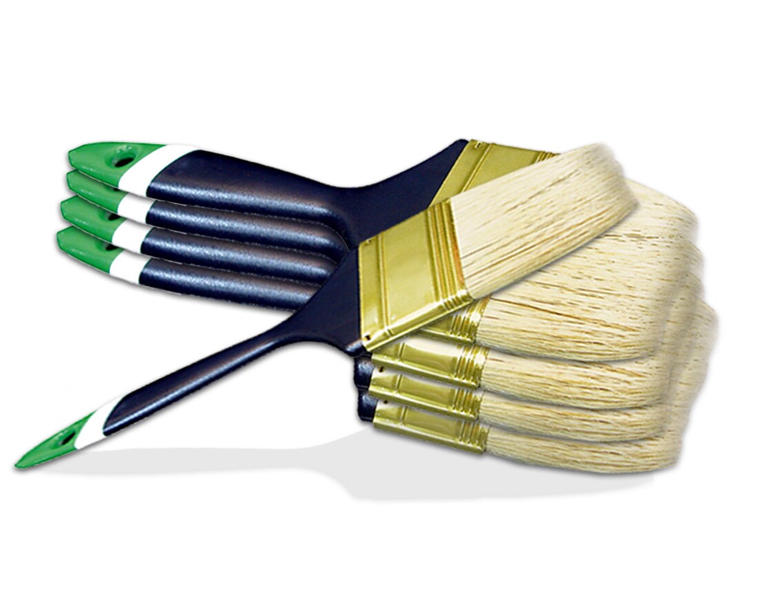 Vago-Tools 12 tlg Set Flachpinsel 25/38/50/63 mm je 3 St. Image