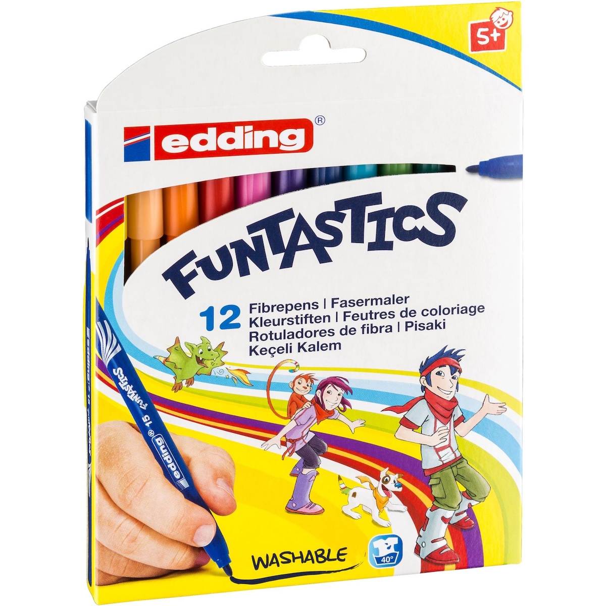 Edding Fasermaler Funtastics 15 1 mm 12er-Set Image