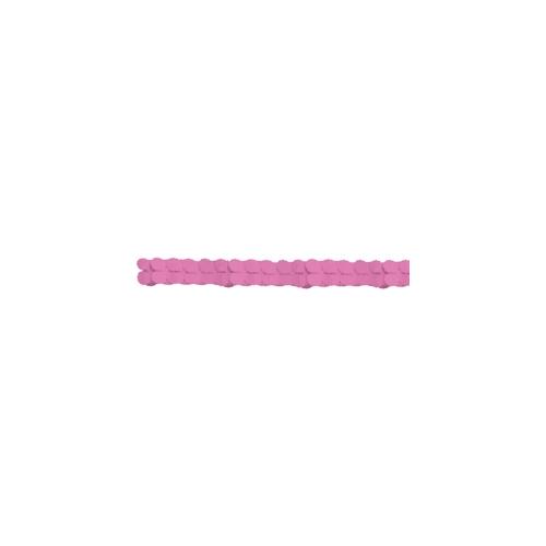 Papier Girlande pink