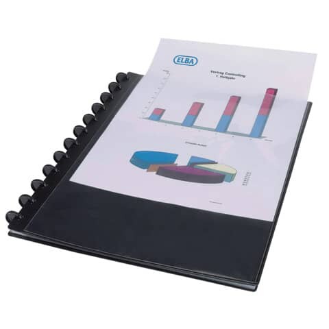 Ringmappe image overhead vario-zipp - A4 schwarz Image