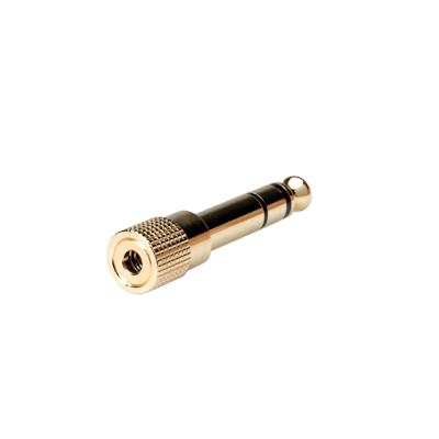 ROLINE GOLD Stereo Adapter 6,35 mm Stecker - 3,5 mm Buchse