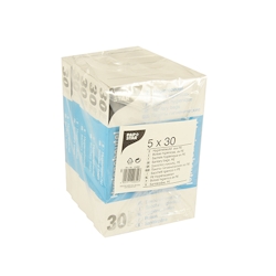 Starpak 150 Hygienebeutel 28,5 cm x 8 cm x 7 cm weiss im Spenderkarton Image
