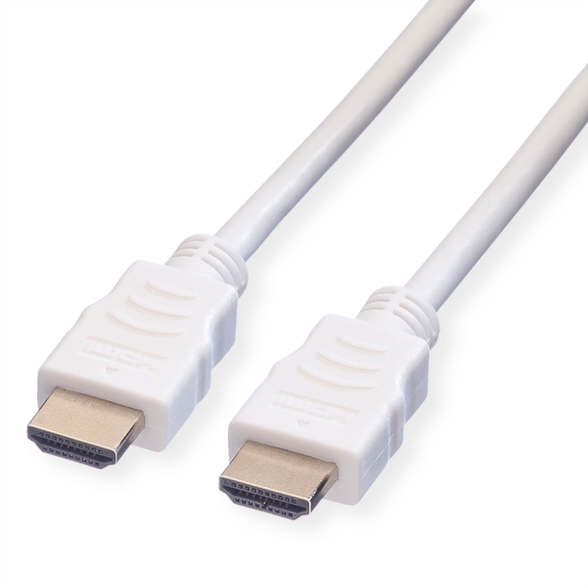 VALUE HDMI High Speed Kabel mit Ethernet, weiß, 2 m Image
