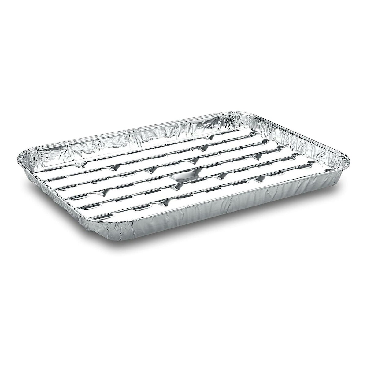 VEPATIM 60x Alu-Grillpfannen Grillschalen BBQ 34.4 x 22.4 mehrfach verwendbar Image