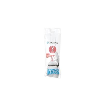 Brabantia 116582 Abfallbeutel 3 l Weiß 20 Stück(e) Image