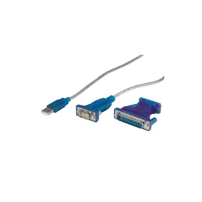 VALUE Konverter-Kabel USB-seriell, türkis, 1,8 m Image