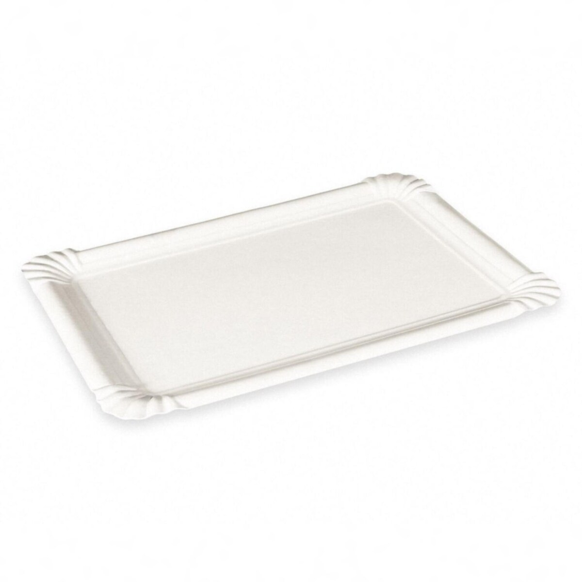VEPATIM 250x BIONATURE Pappteller aus Frischfaser 20 x 13 cm fettdicht weiß