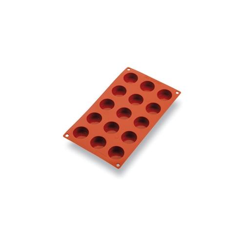 Matfer Gastroflex Backform GN 1/3 325×176 für 15 runde Petits Fours 4 cm (257916)