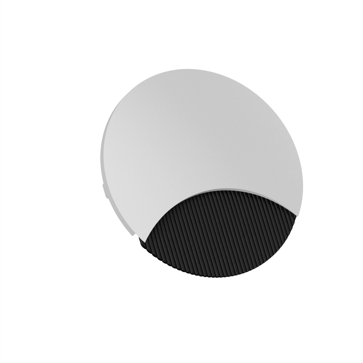 BACHMANN LOOP ROUND Kabeldurchführung, weiß Image