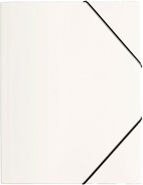 Pagna Gummizugmappe A4, 3 Klappen, Trend, weiß Image