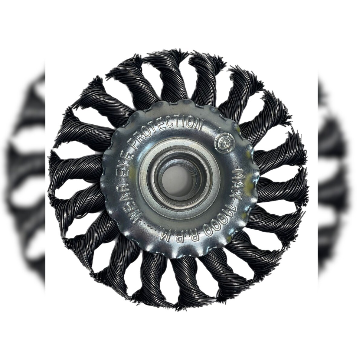 Vago-Tools Scheibenbürsten Zopfbürsten 150mm gezopft 3x Image