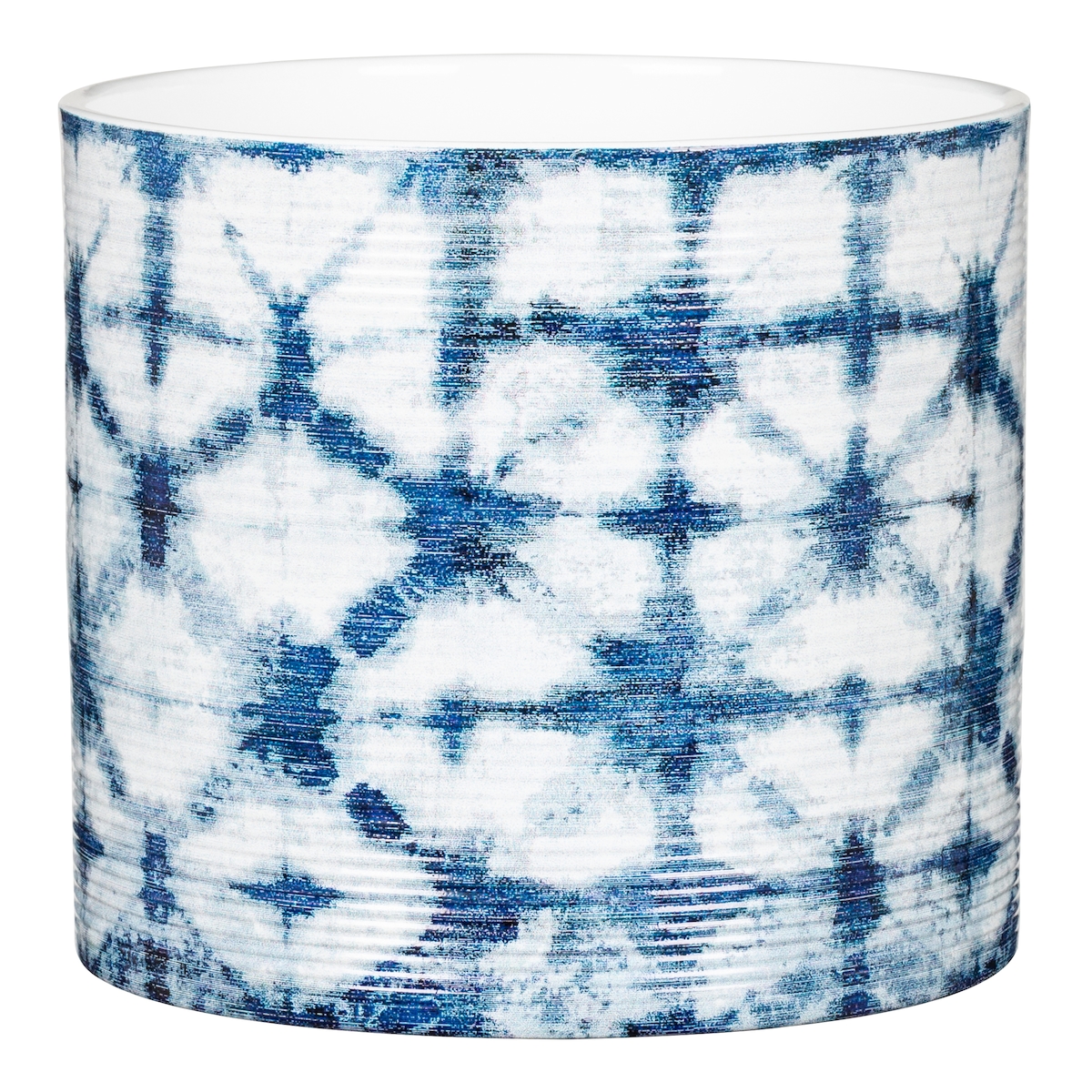 Scheurich Blumentopf aus Keramik, Farbe: Blue Batik, 19 cm Durchmesser, 17 cm hoch, 4 l Vol. Image