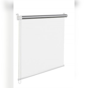 Thermorollo Verdunklungsrollo 55x150 cm weiss Fensterrollo mit Thermobeschichtung 100% Abdunklung i Image