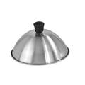 Tarrington House Grilldeckel, Edelstahl, Ø 16.2 x 8.7 cm, Kuppelform, ergonomischer Griff, silber