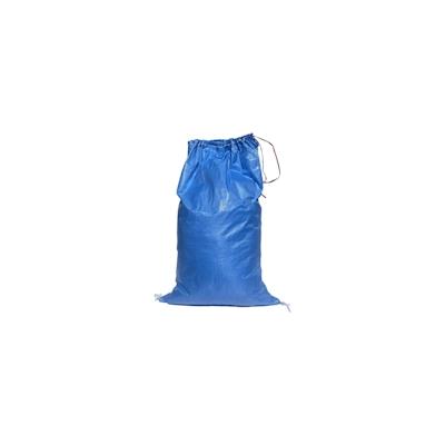 VEPATIM 100x Schwerlastsack Gewebesack Hochwassersack Getreidesack Lagersack 500 x 800 mm PP 30kg mit Band BLAU Image
