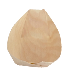 WISEFOOD 50 - Holz-Schiffchen 11 cm Fingerfood Snackschale Image
