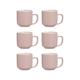 Ritzenhoff & Breker JASPER Espressotasse 100 ml rosa 6er Set