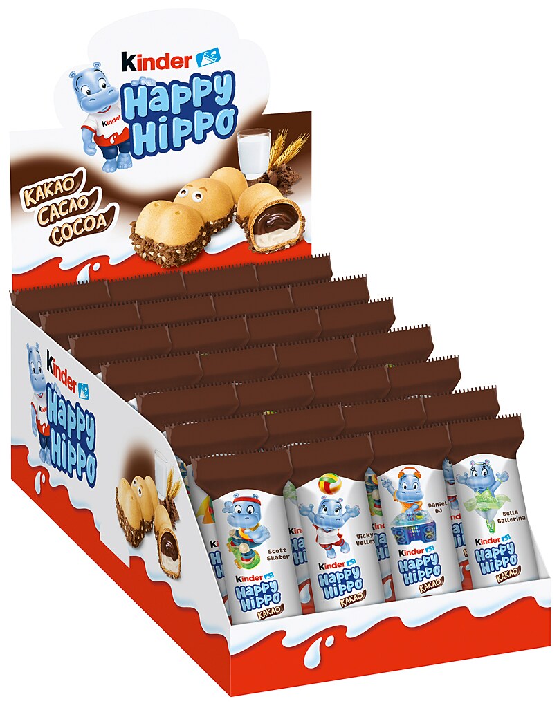 Kinder Happy Hippo Cacao 28 x 20,7 g (580 g) Image