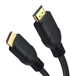 Helos Anschlusskabel, HDMI Stecker/Stecker, 4K,10,0m, schwarz Image
