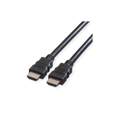 VALUE 8K HDMI Ultra HD Kabel mit Ethernet, ST/ST, schwarz, 2 m