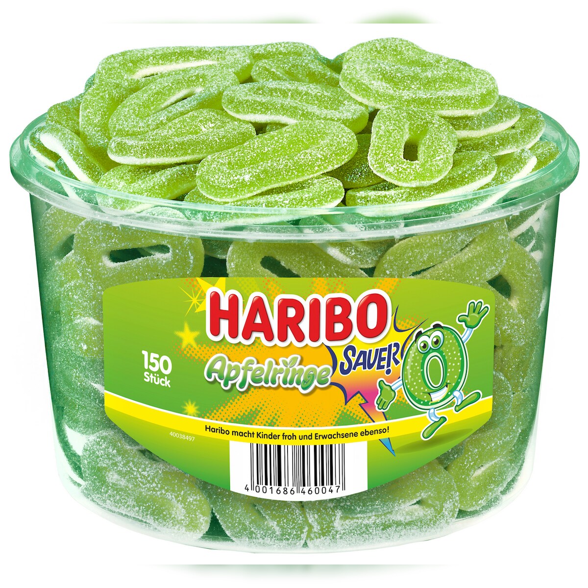 HARIBO Saure Apfelringe (1,2 kg) Image