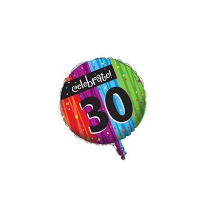 30. Geburtstag `Celebrate` Folienballon