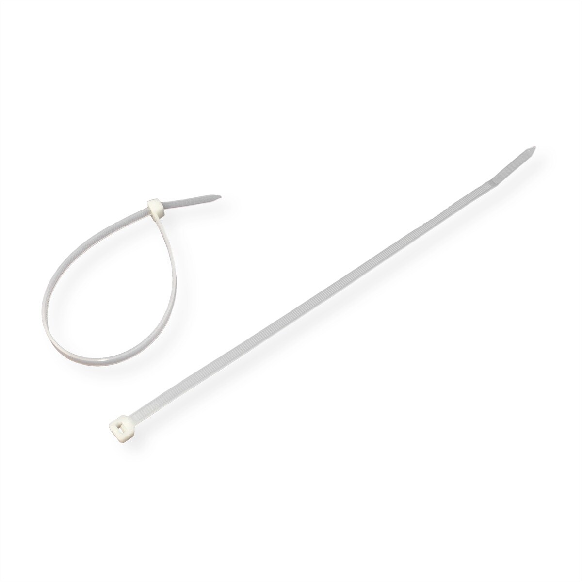 VALUE Kabelbinder, 25cm, 4,8mm, abgewinkelt, 100 Stk. Image