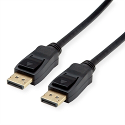 VALUE DisplayPort Kabel, v1.4, DP ST - ST, schwarz, 3 m Image