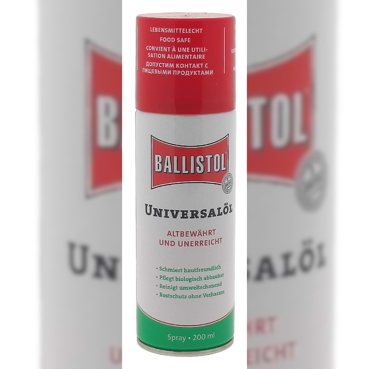 Ballistol Universalöl-Spray 200 ml Allzwecköl silikonfrei Rostlöser Allround-Öl Hautpflege Universalöl Ballistol Image
