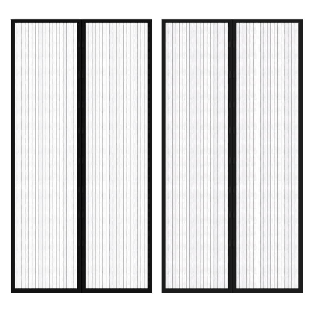 vidaXL 2x Insektenschutz Türvorhang Fliegennetz Mückenschutz Image