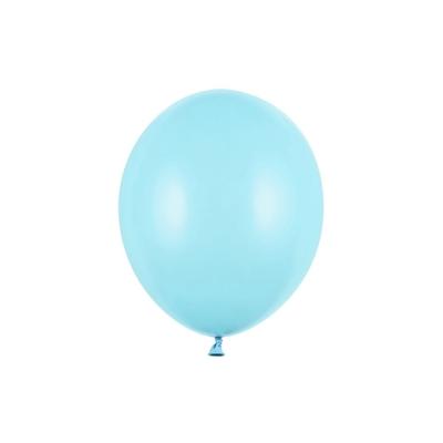10 Luftballons hellblau