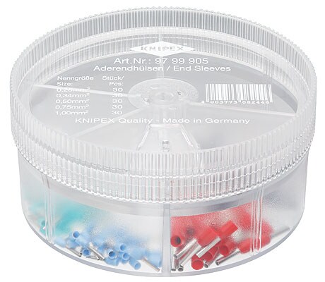 Knipex 97 99 905 Kabelmuffe Blau, Grau, Rot, Silber, Weiß 24 9 cm Image