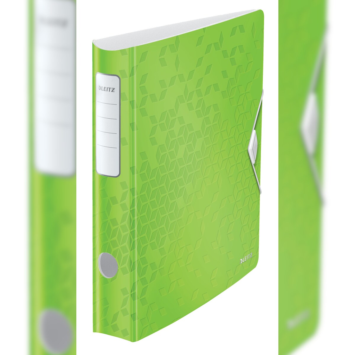 Leitz Ordner WOW 11070054 DIN A4 65mm PP grün Image