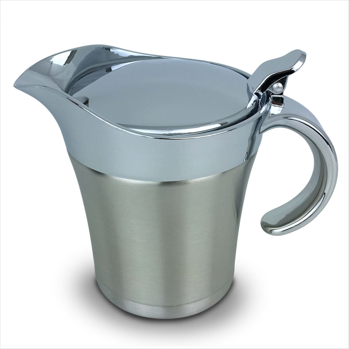 Gravidus Thermo-Sauciere Einhand Soßenkanne mit ca. 400 ml aus Edelstahl Image