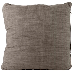 EXKLUSIV HEIMTEXTIL warmgrau 40 x 40 cm Kissenbezug Image