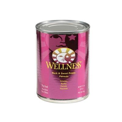 Wellness Canned Dog Food - Duck & Sweet Potato - c...