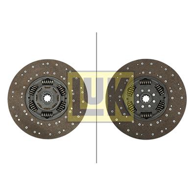 Schaeffler LuK Kupplungsscheibe Universal Ø430mm 430mm für IVECO 5801558431 504149340 343 0191 10 Image