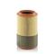 MANN-FILTER Luftfilter Universal 282mm für KING LONG CHTC AUTO FAW 1109010-489 1109010-435 WG9725190100/1 C 27 1050