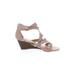 XOXO Wedges: Tan Solid Shoes - Women's Size 10 - Open Toe