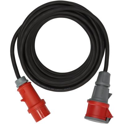 Verlängerungskabel BRENNENSTUHL, schwarz, B:32,5cm H:12,5cm T:32,5cm, Kabel, mit Phasenwender IP44 Image
