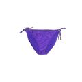 Joe Boxer Swimsuit Bottoms: Purple Print Swimwear - Women's Size X-Large