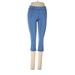 Live Love Dream Aeropostale Active Pants - Super Low Rise: Blue Activewear - Women's Size Medium