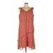 Sam Edelman Casual Dress: Red Dresses - Women's Size 1X