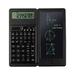 KQJQS 10-Bit Solar Foldable Calculator LCD Digital Writing Board Electronic Scientific Tablet Hand-Painted Drawing Pad With Stylus Pen