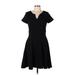 Ann Taylor Casual Dress: Black Dresses - Women's Size 10