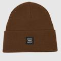 HERSCHEL brown abbott beanie