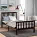 Wood Platform Bed Twin Bed with Headboard and Footboard, No Box Spring Needed/Easy Assembly for Kids Teens Bedroom