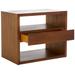 SAFAVIEH Home Collection Munson 2 Shelf Single Drawer Nightstand