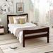 Platform Bed,Twin Size Wood Platform Bed with Headboard and Wooden Slat Support for Bedroom,Guest Room and Dorm