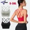 Soutien-gorge en Nylon Sexy pour femmes sous-vêtements respirants Cross Fitness Yoga vêtements